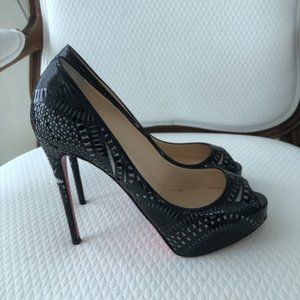 Christian Louboutin Heels Suellena Patent Burma
